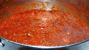 Макароны в духовке с мясом