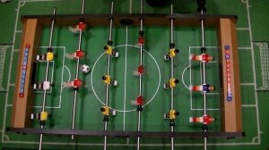 #Настольный #футбол вместо компьютера! #Игра для всей семьи!