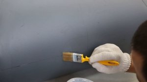 Установка навесного транца на гребную надувную лодку ПВХ Polar bird Чирок.