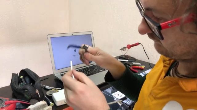 Замена SSD M2 mSATA через переходник 256GB MacBook Air 13 Mid 2012 A1466