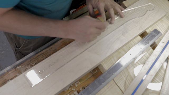 Let's Build A Tele - Episode 1 - Roughing and Sizing the Blanks смотреть онлайн