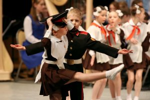 «ШКОЛЬНАЯ ПОЛЬКА», Ансамбль Локтева. "SCHOOL POLKA", Loktev Ensemble.