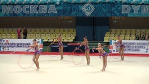 СДЮСШОР-74-1, обручи. Командное Первенство Москвы. 28.03.13