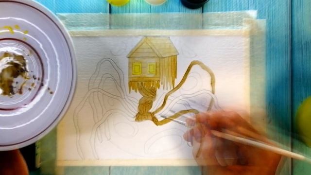 Домоголовый / House Head Рисую Творения Тревора Хендерсона