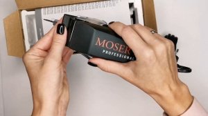 Moser 1400 Black | Профессиональная проводная машинка для стрижки волос | Распаковка | Обзор