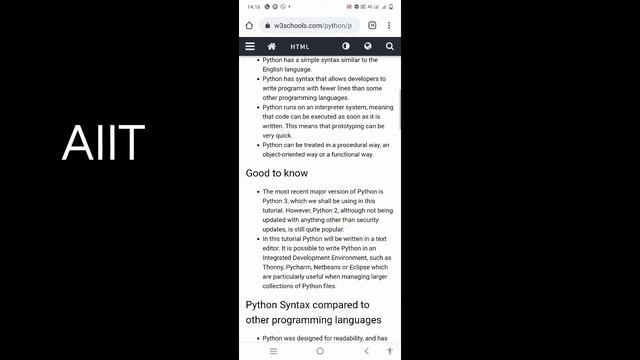 What is python? || How to print Hello world in python? || How to write a simple code in python?