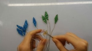 DIY ЦВЕТЫ ИЗ БИСЕРА | Как сделать Цветы из Бисера СВОИМИ РУКАМИ DIY