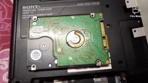 Changing Hard Disk  of a Laptop Sony Vaio