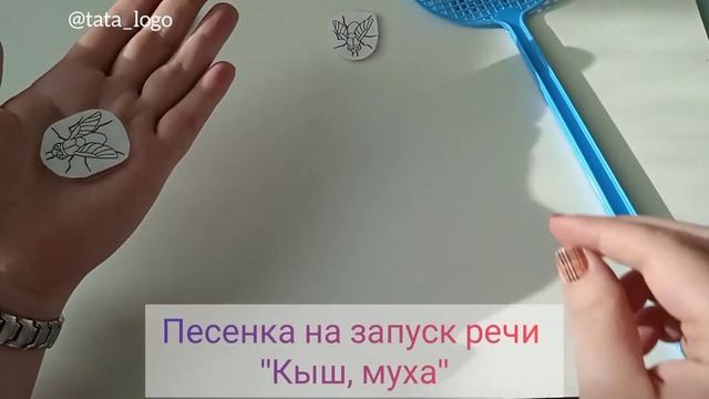 Логоритмика. Песенка Ек. Железновой "Кыш, муха"#запускречи