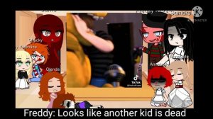 Slashers react to Michael Afton (some afton family)
