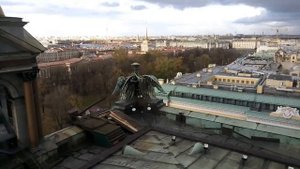 Вид на Питер с Исаакиевского собора. Лучшая смотровая площадка города.