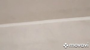 Потолок, русты , стыки плит заделаны