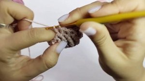 сумочка для куклы крючком Видео МК