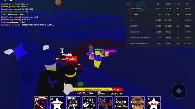 roblox undertale au rpg 8.2 :solo jevil fight смотреть онлайн