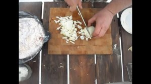 ГОТОВИМ КРОЛИКА В КАЗАНЕ НА КОСТРЕ