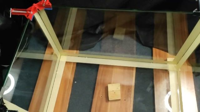 Изготовление большого аквариума без рёбер и стяжек с позрачными швами.