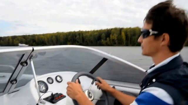 Тест катера Enigma 460 BR под ПЛМ MERCURY ME F 40 ELPT EFI смотреть онлайн