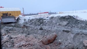 Работа бульдозера CAT D9R