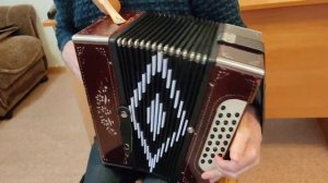 Гармонь Тульская 1961г СОЛЬ Мажор
