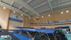 Синхронные прыжки на батуте МС 1 место