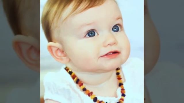 Детские янтарные бусы для прорезывания зубов смотреть онлайн