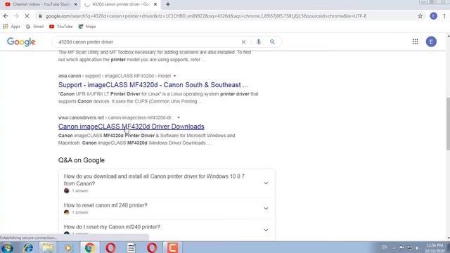 How to Download & Install Canon image class MF4320D Driver Configure it And Scanning Documents. смотреть онлайн