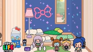 I'm The Only Girl With Rainbow Period At 5?? Sad Story | Toca Life Story | Toca Boca