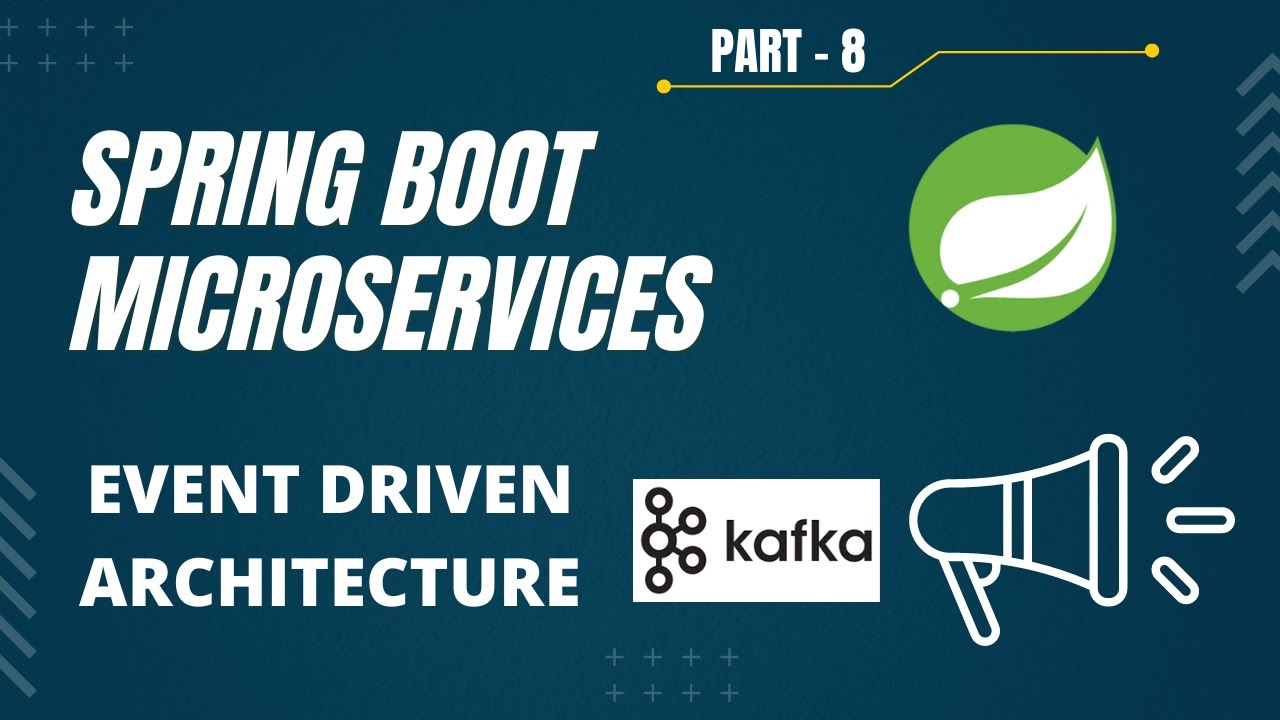 Spring Boot Microservices Project Example - Part 8 | Event Driven Architecture using Kafka (RUS)