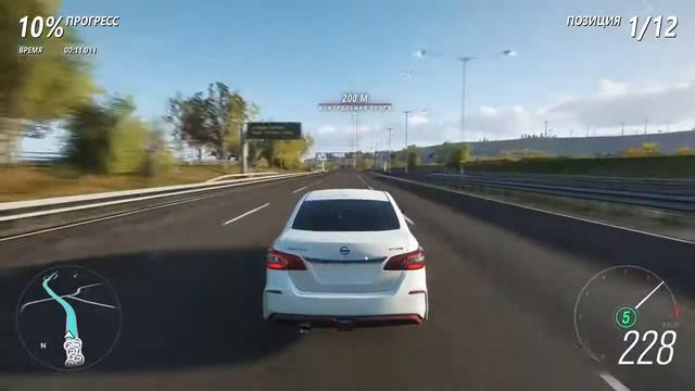 Nissan Sentra Nismo 2018 Forza Horizon 4 смотреть онлайн