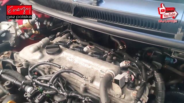 ZADZIORNA▶️TOYOTA YARIS 1.8 133KM 2008 NA GAZ⛽️LPG. MONTAŻ INSTALACJI GAZOWEJ LANDI RENZO DO FLOTY.