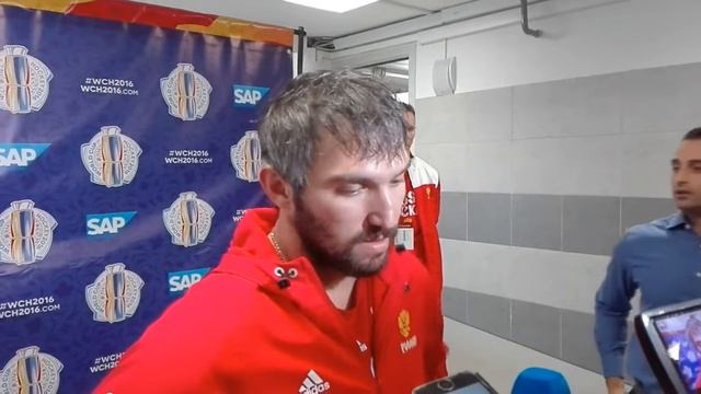 Овечкин - о капитанстве на Кубке мира смотреть онлайн