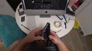 Замена HDD на SSD в iMac late 2015 первый раз и своими руками
