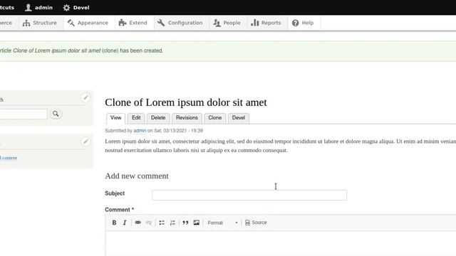 Drupal 8: Quick Node Clone Module #drupal смотреть онлайн