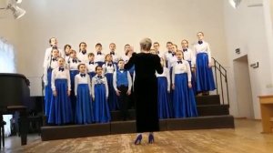 Хор "Глория" -  А. Аренский  "Спи, дитя моё, усни"