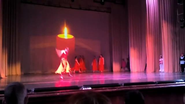 Танец"Свеча горела на столе" смотреть онлайн