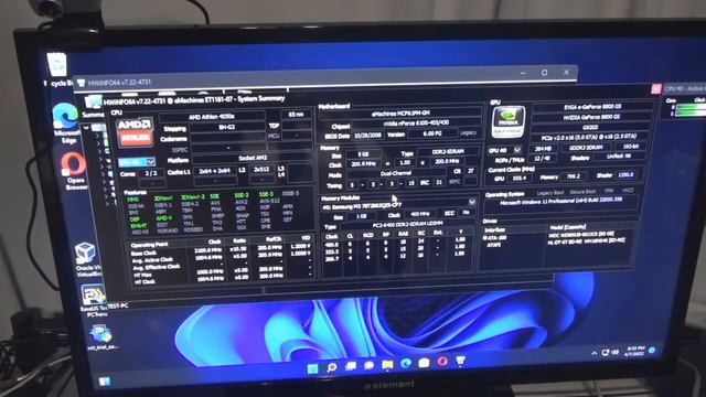 HWInfo64 hardware information software