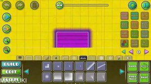 Моё первое видео! Гайд как сделать блок дизайн блок в Geometry Dash. (1)