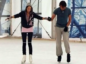 Первый этап. Линда Нигматулина, Руслан Гончаров. Т.... Лед и пламень. Фрагмент выпуска от 19.09.2010