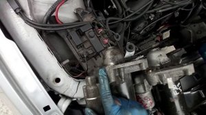 BMW 1 series (F20 116i N13) starter  motor replacement procedure.