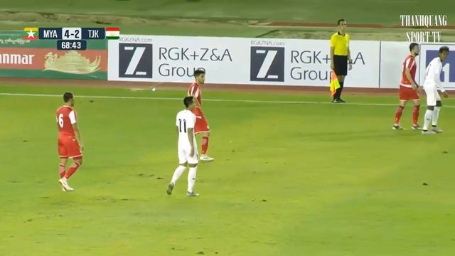🔴Trực Tiếp : Myanmar 4 - 3 Tajkistan / Vòng loại Worlcup 2022 смотреть онлайн