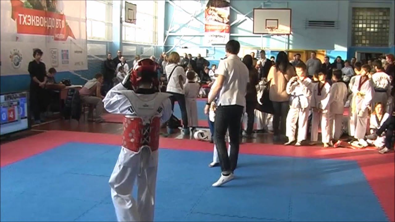 Taekwondo WTF. Первенство МЦ Галерис 26.01.2014 Михайлов-Колобов