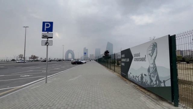 WALKİNG TOUR İN WHİTE CİTY AVENUE - Baku Azerbaijan  walking tour 2023  baku walkingtour gezi