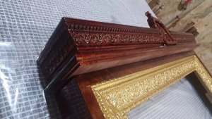 киот для иконы явление богородицы