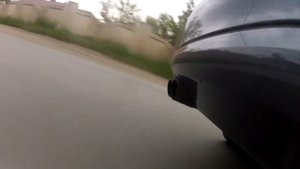 Звук выхлопа бюджетного прямотока на моей октавии (своими руками)