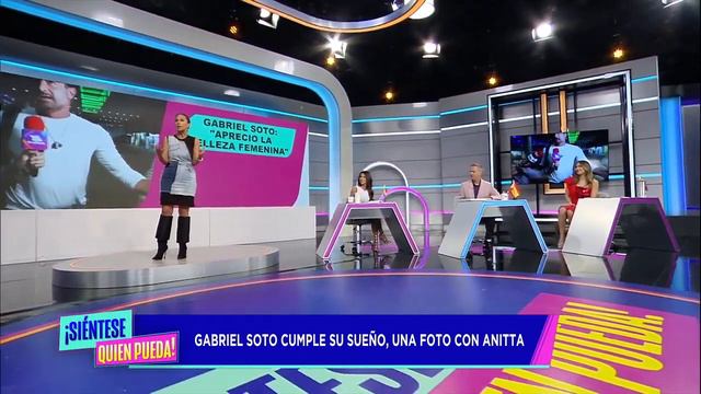 Gabriel Soto Logró Sacarse Foto Con La Cantante Anitta, ¡Cumplió Su Sueño! | Siéntese Quien Pueda смотреть онлайн