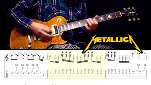 Metallica - Fade to black Main Solo. Guitar Tabs.