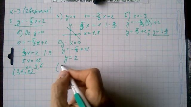к-3 №3 (2 вар) алгебра 7 клас Звавич смотреть онлайн