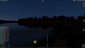 Уж американский, место лова и наживка в игре Трофейная рыбалка 2