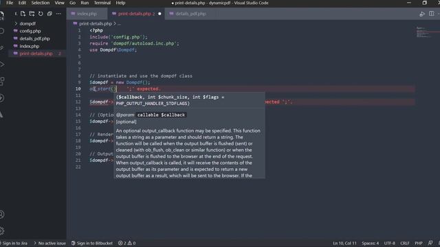 Generate Dynamic pdf in PHP HTML & MYSQL | How to Create PDF in PHP using domPdf