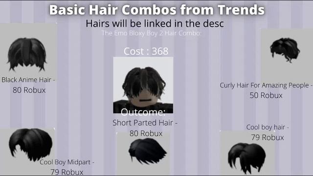 Awesome Trending Hair Combos | Part 1 | Roblox смотреть онлайн